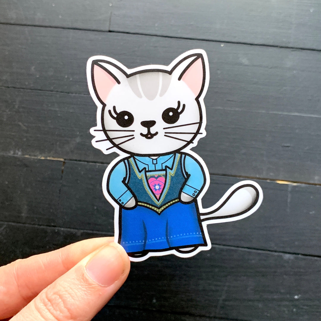 Feline // Mabel // Die Cut Stickers