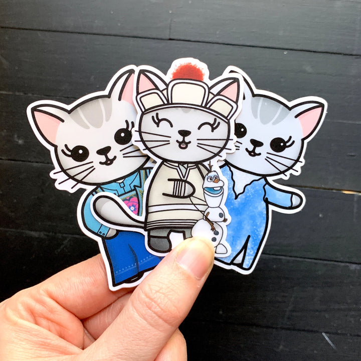 Feline // Mabel // Die Cut Stickers