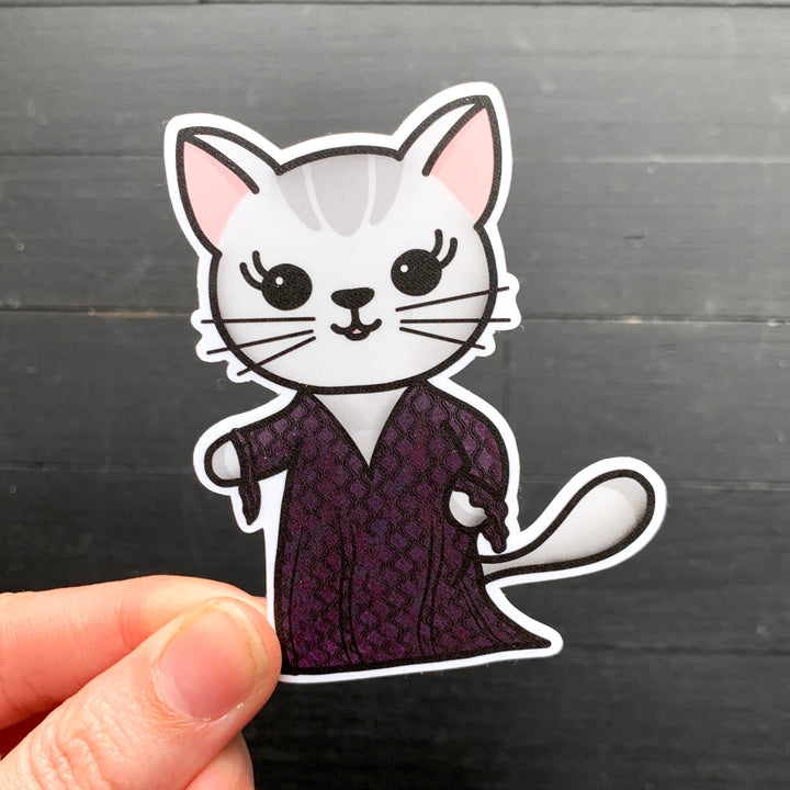 The Addams Litter // Mabel // Die Cut Sticker