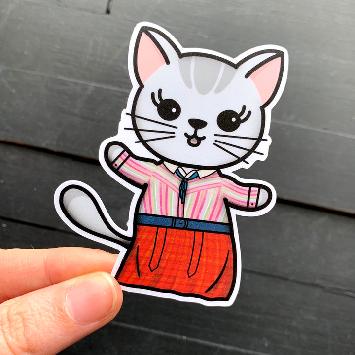 Meow-sies // Mabel // Die Cut Stickers