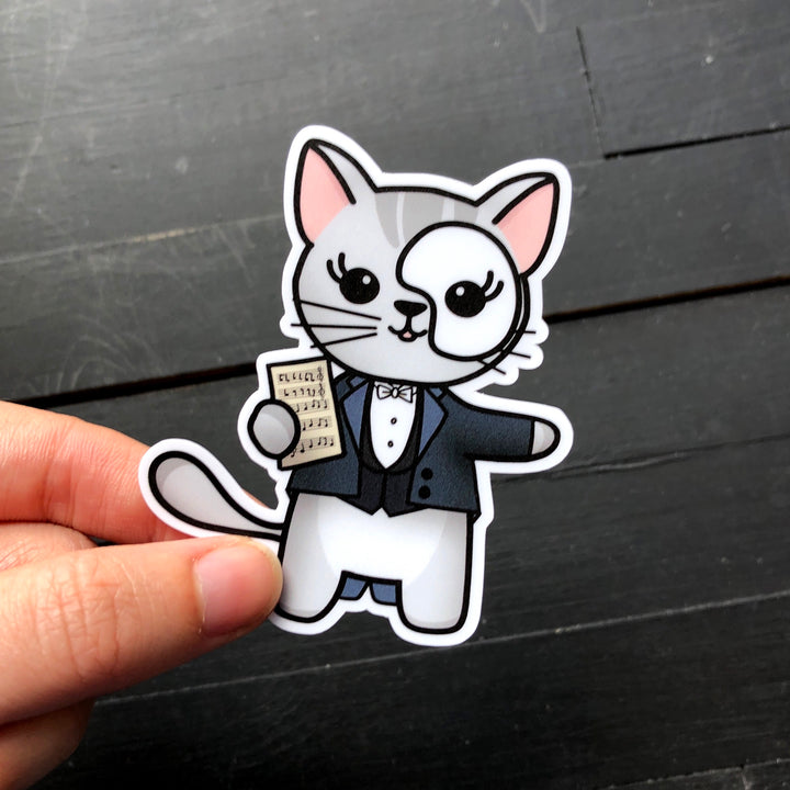 The Phantom of the Pawpra // Mabel // Die Cut Stickers